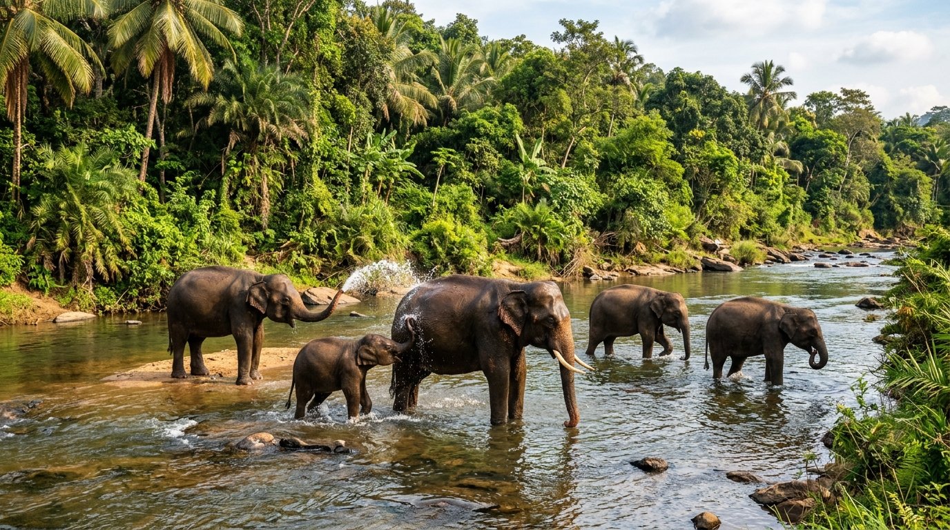 Pinnawala Elephants Sri Lanka
